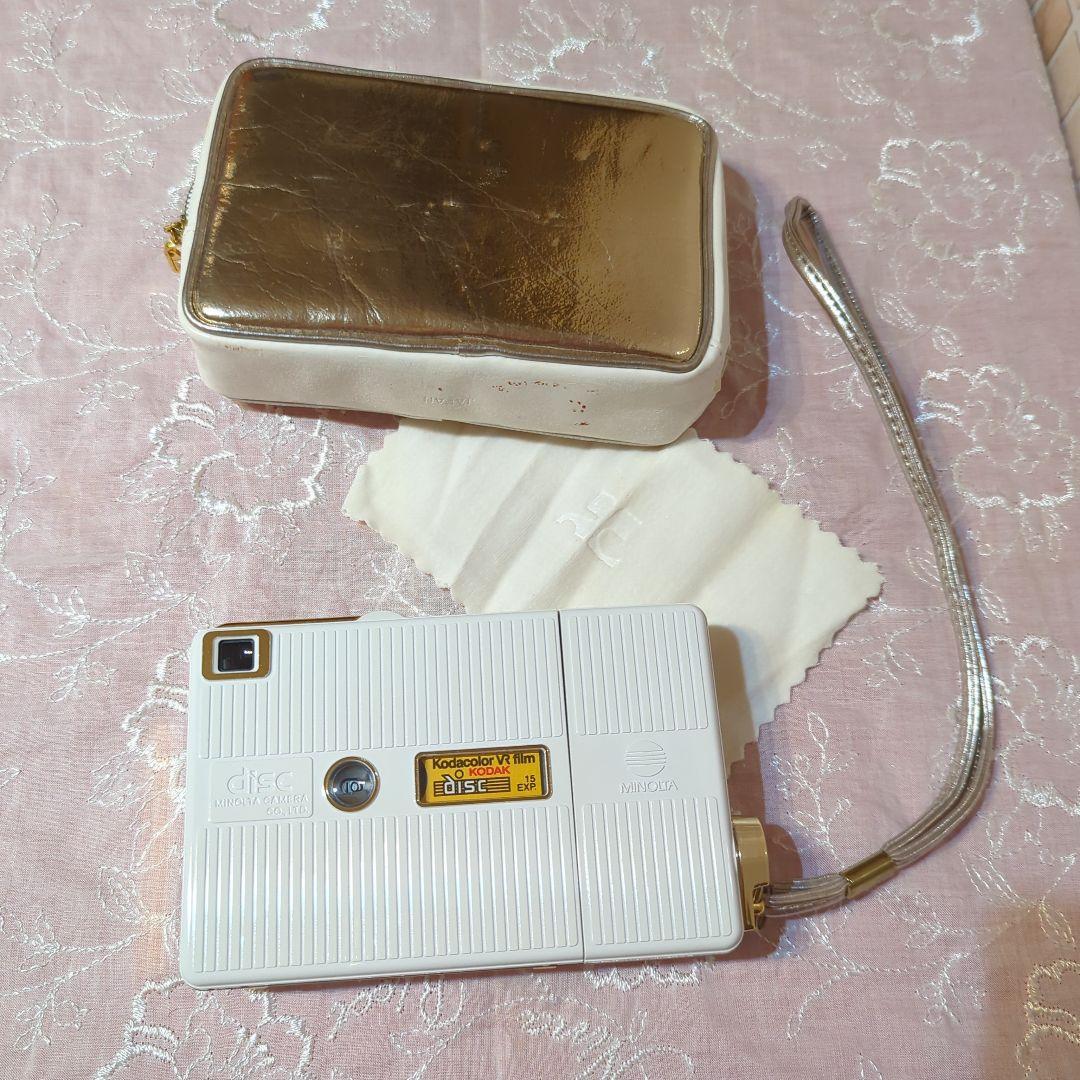 courrèges AC-301 ミノルタディスクカメラ 元ケース付き昭和レトロ