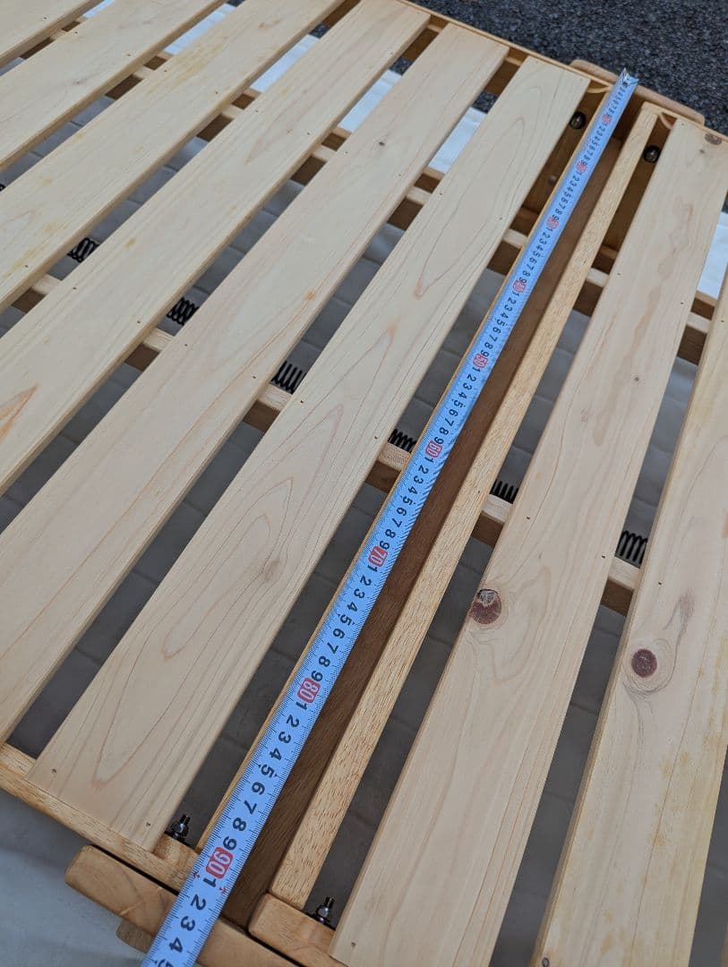 折りたたみすのこベッド　シングル