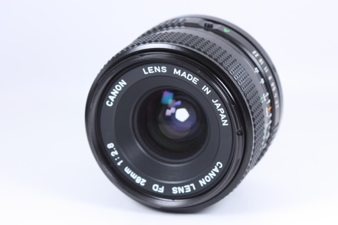 CANON NEW FD 28mm F2.8 完動品#184