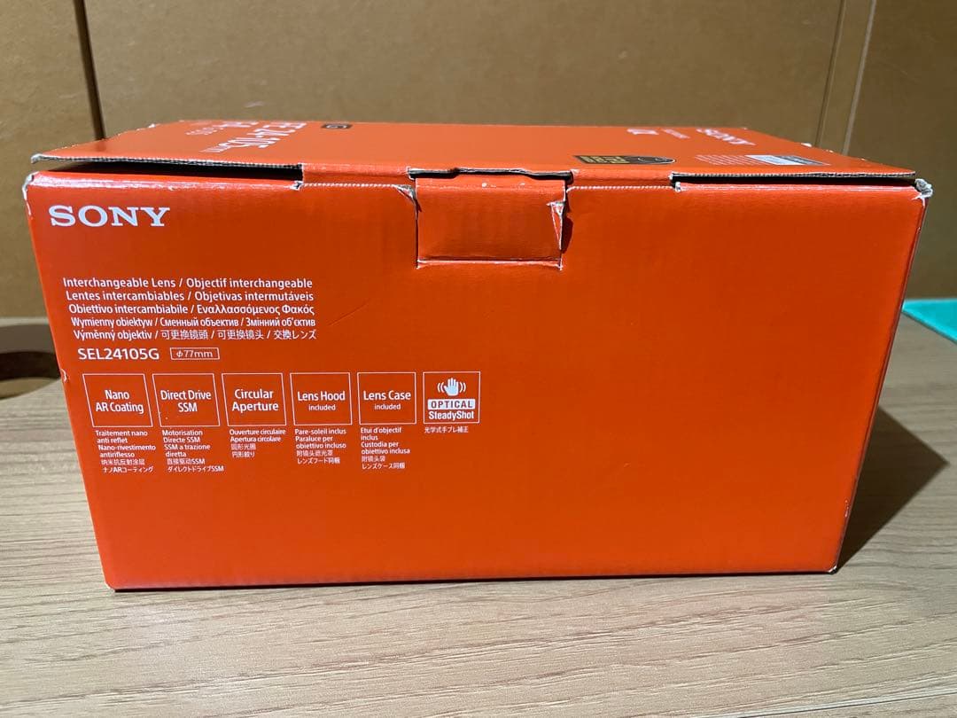 レンズ(ズーム) SONY FE 24-105mm F4 G OSS SEL24105G