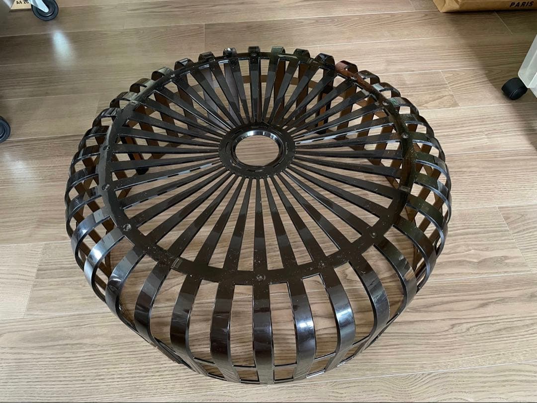 ★Kartell カルテル　パニエ　ミッドセンチュリー　アクリル　ブラウン