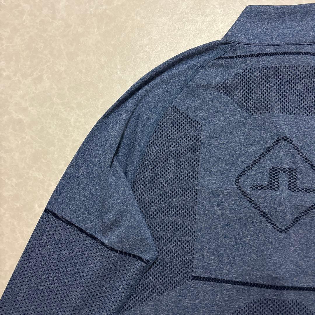 J.リンドバーグ★吸水速乾★ストレッチ★ハーフジップシャツ【メンズ サイズL】