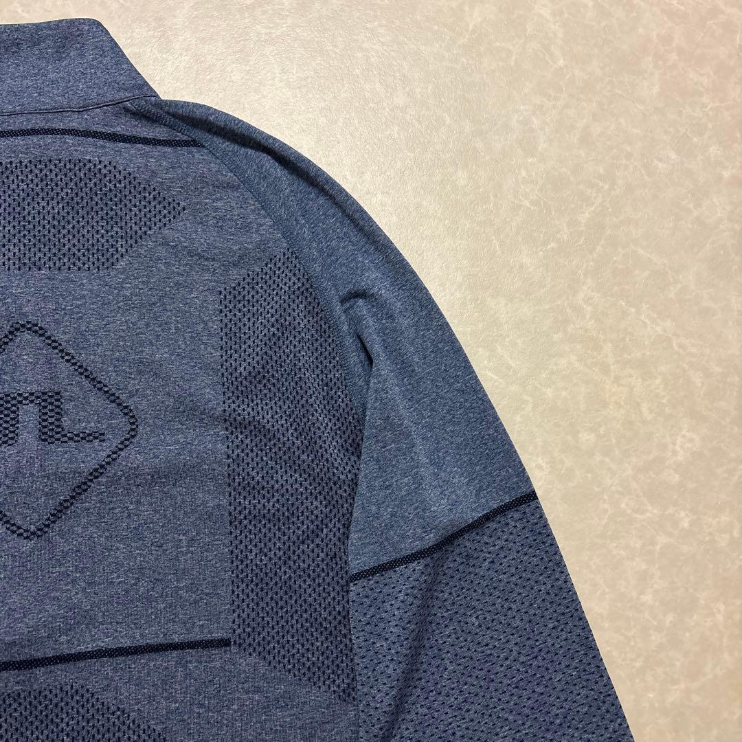 J.リンドバーグ★吸水速乾★ストレッチ★ハーフジップシャツ【メンズ サイズL】