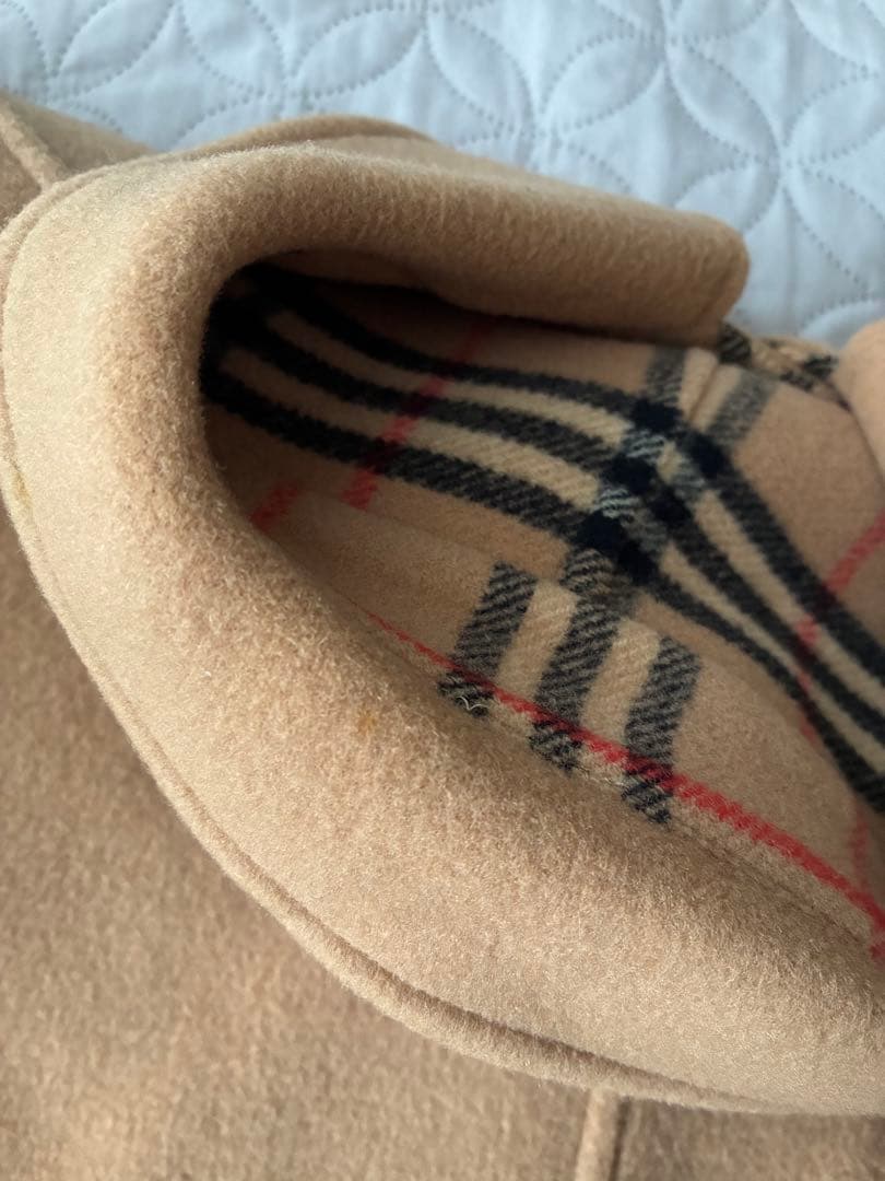 BURBERRY リバーシブル 80sヴィンテージ ウールコート