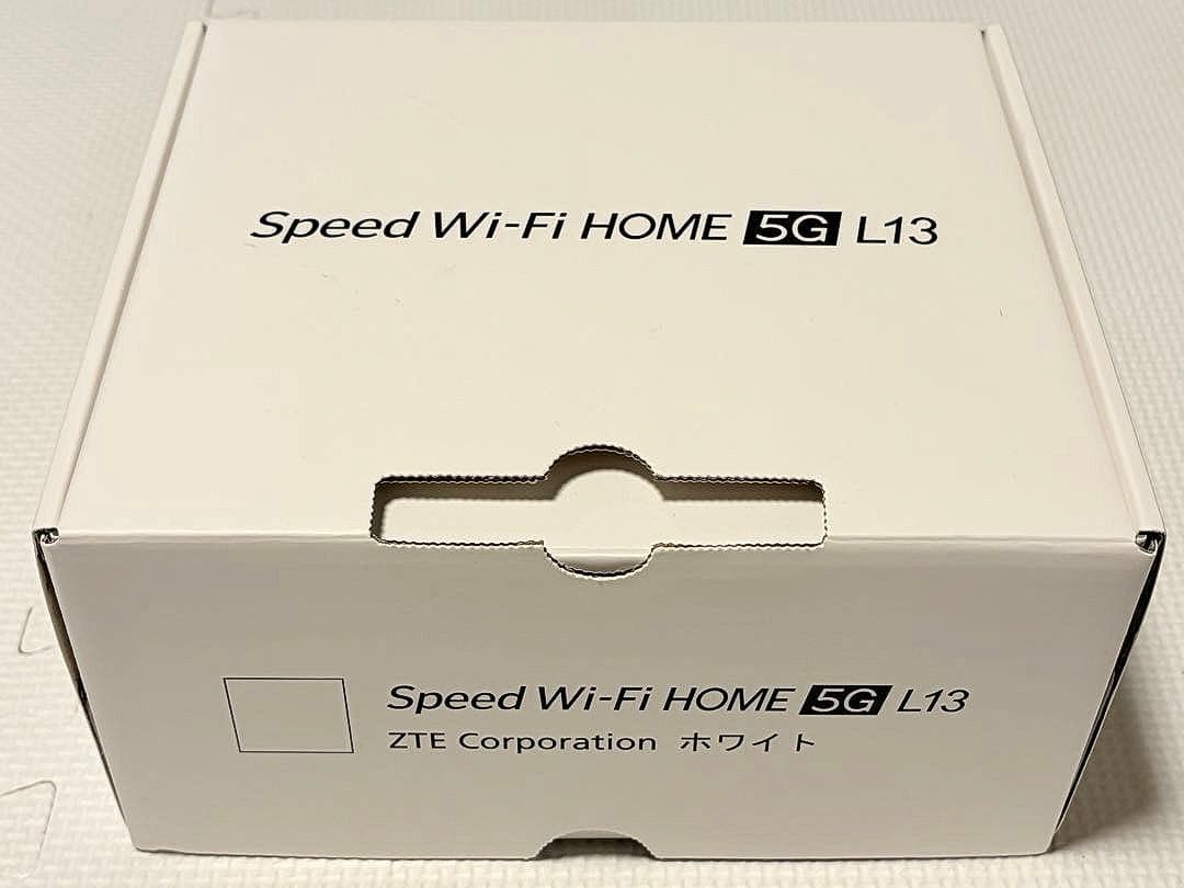 ルーター・ネットワーク機器 Speed Wi-Fi  5G L13 WiMAX