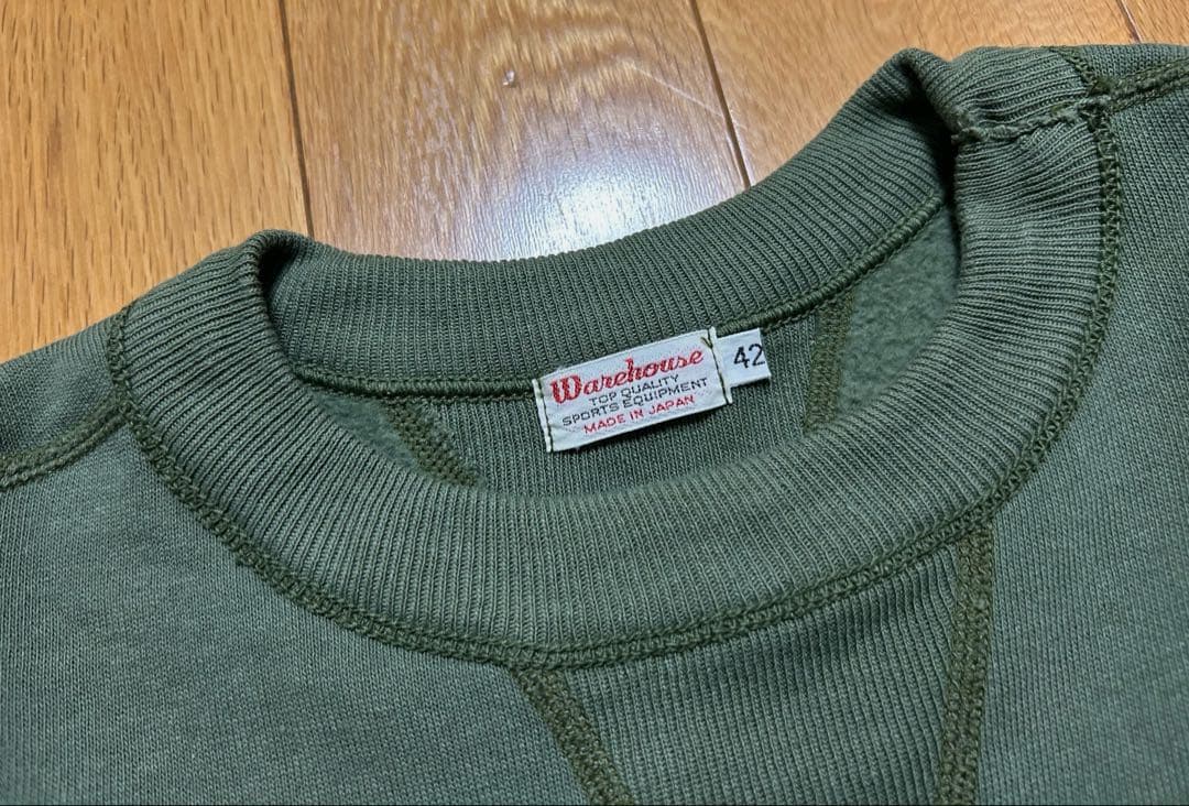 s*4様 サイズ 42 XL WAREHOUSE スウェット401 MEDFOR