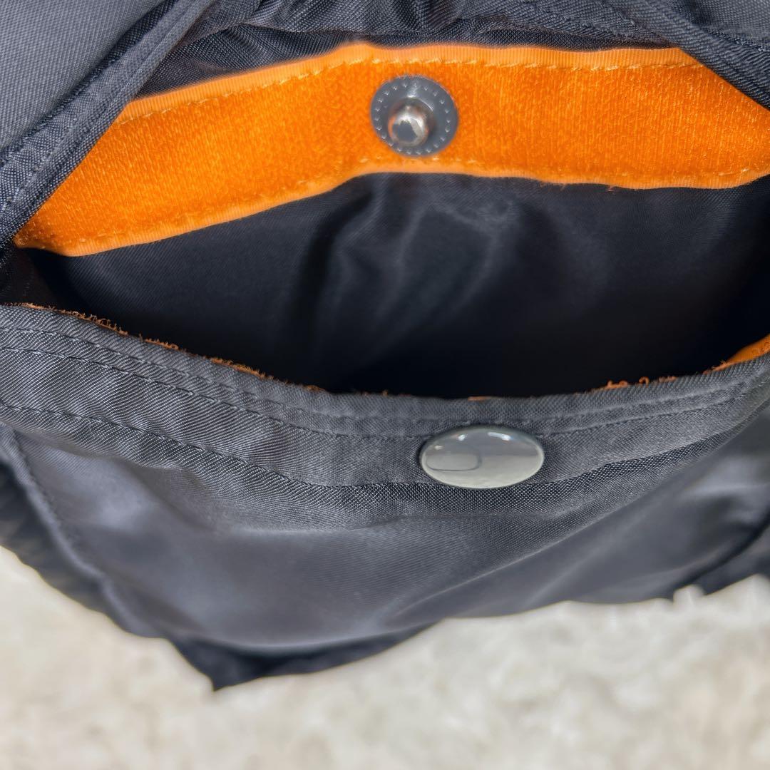 美品✨PORTER タンカー ショルダーバッグ (XL) ブラック ２層式 拡張