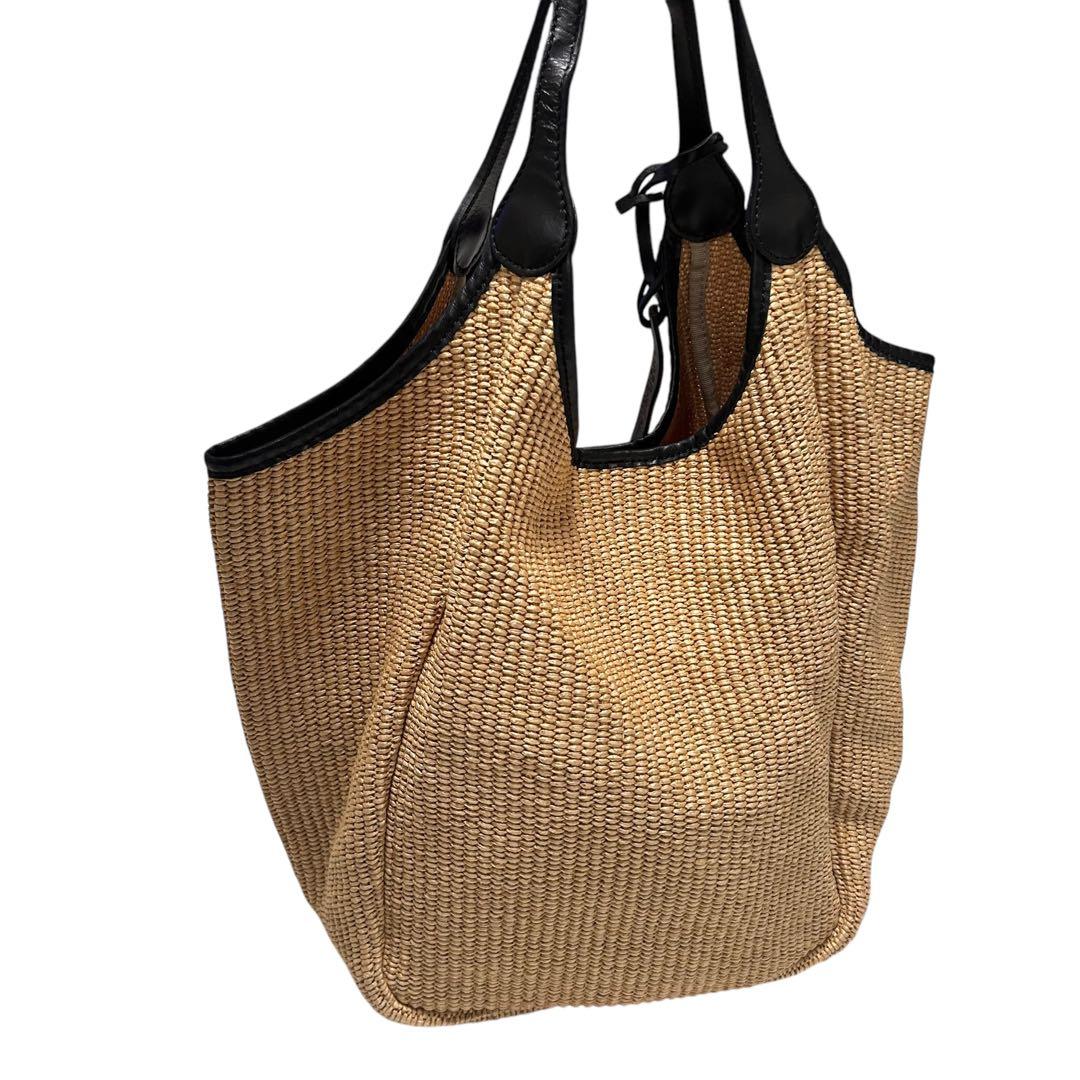 【美品】MARCO MASI マルコマージ カゴバッグ トートバッグ