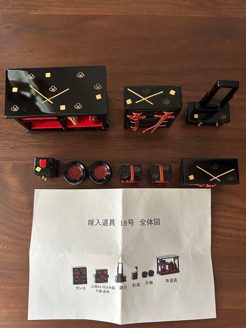 原考州・お雛様・雛飾り（嫁入り道具）