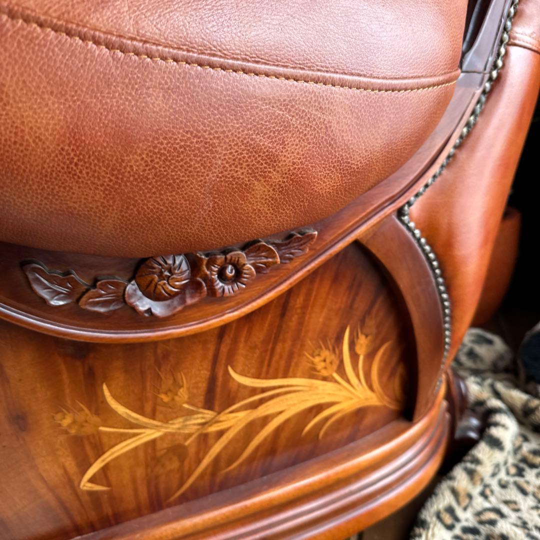 削除前最終お値引き❣️ヴィンテージ1pソファー　1人掛けソファ