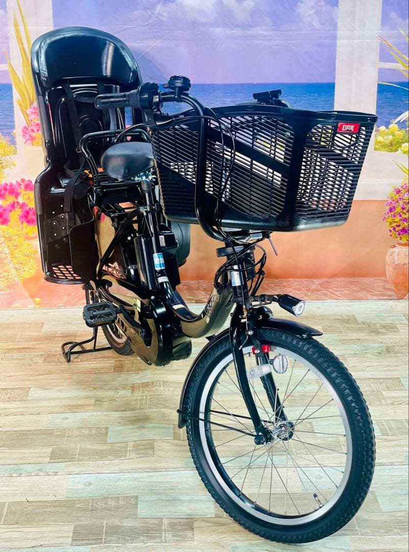 ヤマハ⭐️パスキス！激レアモデル！子供乗せ電動アシスト自転車Y3010