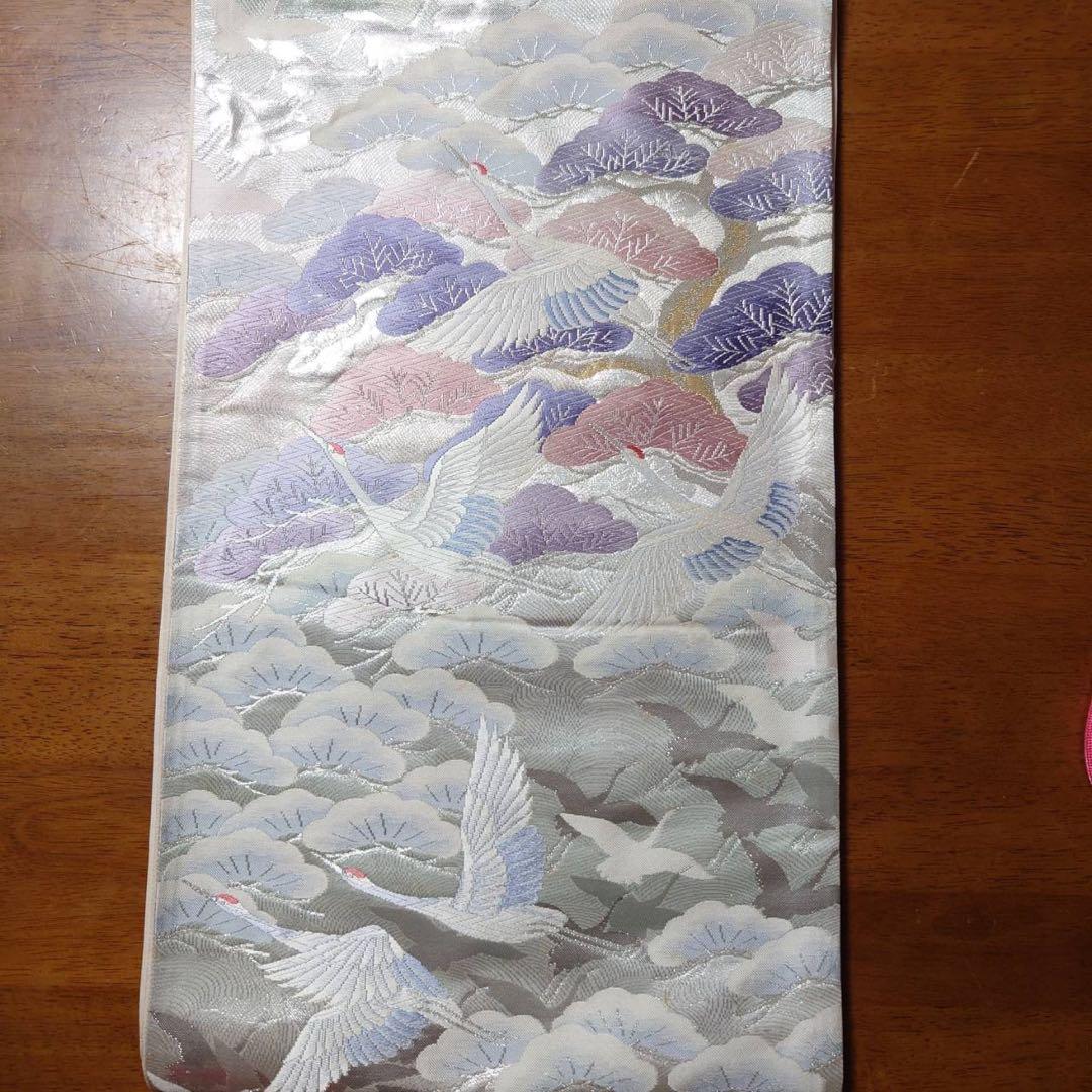 フ9999 未使用近い　美品　袷　正絹　友禅　訪問着　フルセット