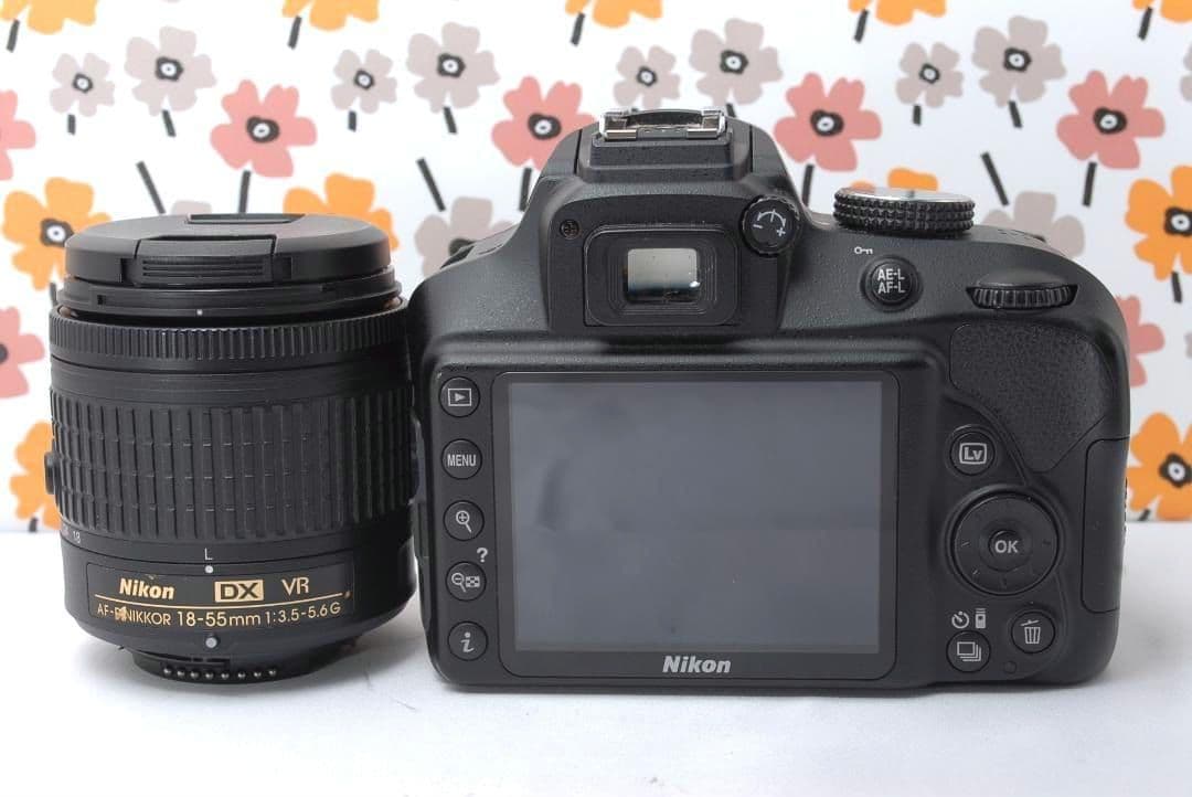 ❤Nikon D3400❤美品❤超高画質❤Bluetoothでシェア出来る！❤