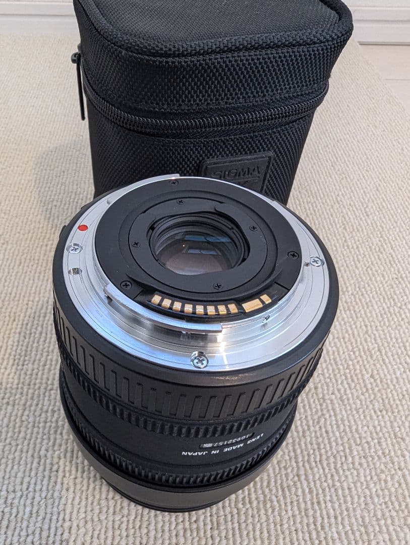 SIGMA 10mm F2.8 フィッシュアイレンズ 専用ケース付き