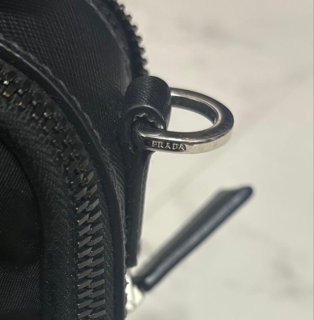 PRADA プラダ ブラック ショルダーバッグ バッグ 美品 男女兼用