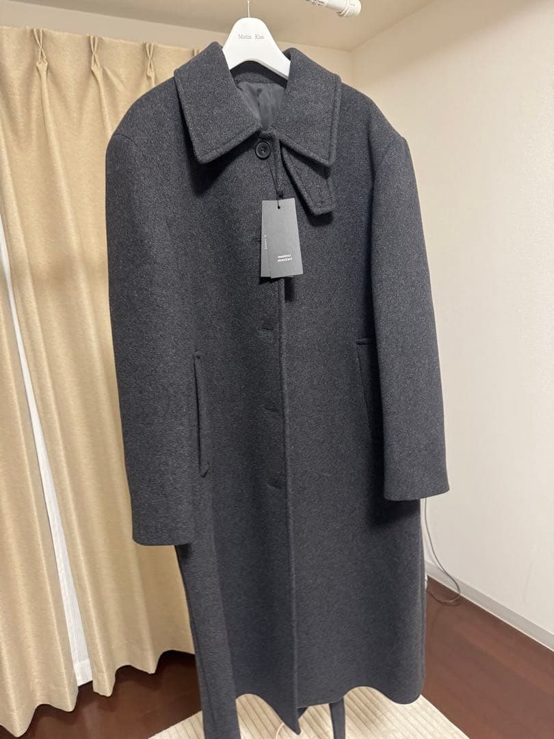 MUSINSA STANDARD ウールブレンドオーバーショルダーマックコート