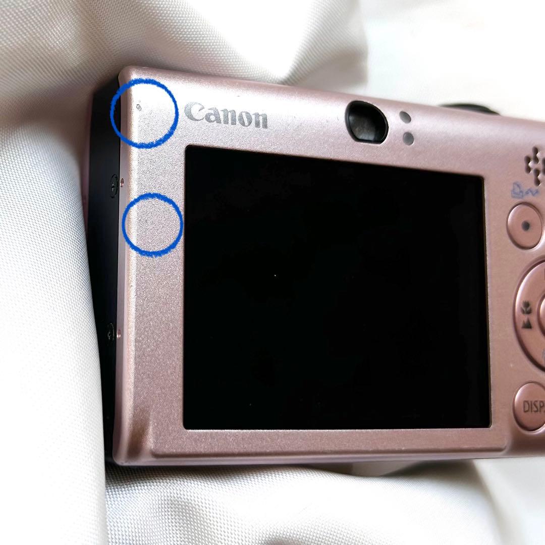 キャノンCanon IXY DIGITAL 20 IS （ピンク）動作品