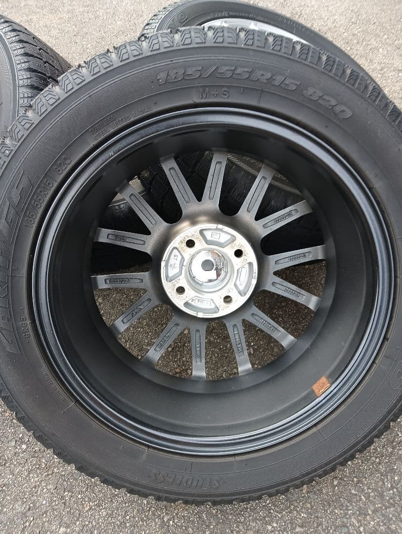 15インチ スタッドレスタイヤホイールセット トーヨー ガリットG5　5.5J