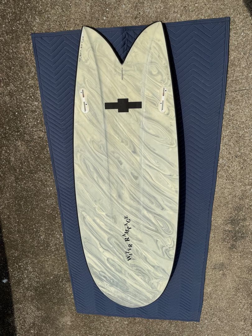 ウォーターランページ　5.7 フィッシュテール　spittwin ソフトボード