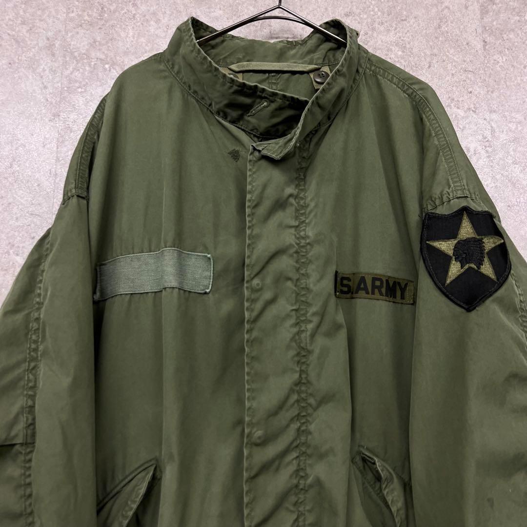 80s☆米軍 実物【M65 フィールドパーカー ミリタリー】メンズXL程