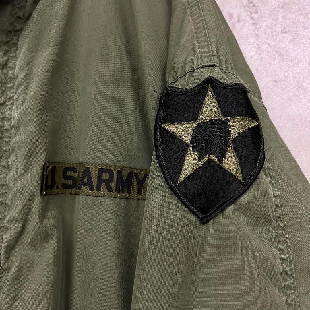 80s☆米軍 実物【M65 フィールドパーカー ミリタリー】メンズXL程