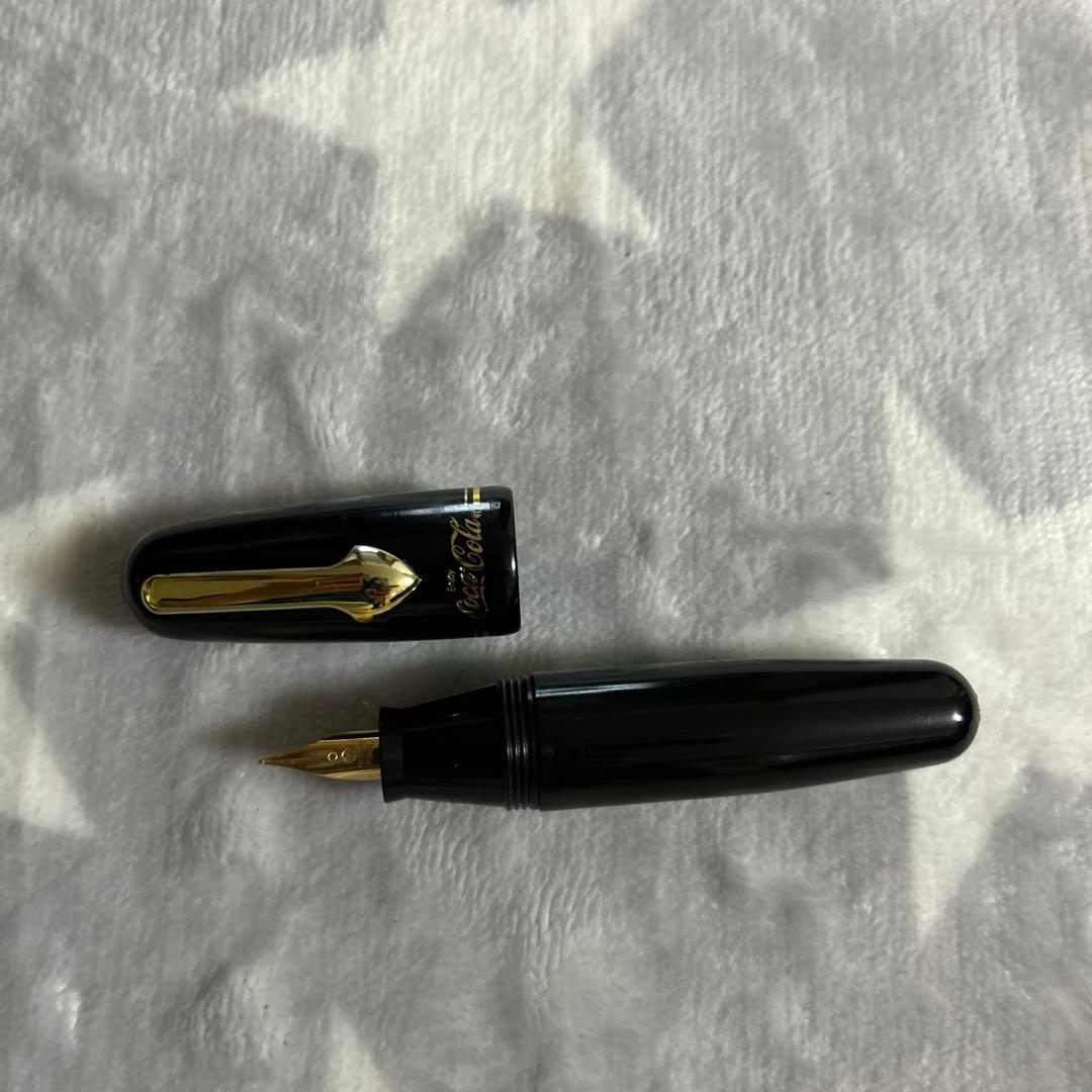 コカコーラ　万年筆　昭和レトロ　万年筆　平成レトロ　万年筆　コカ・コーラ　ペン