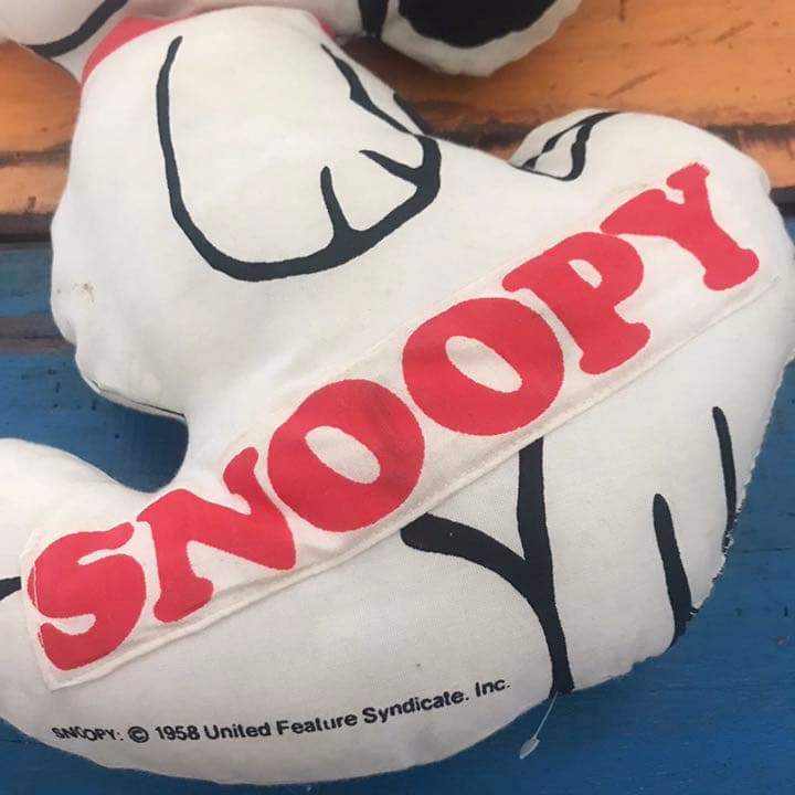 1958年【スヌーピー】オフィシャル　クッションドール　ヴィンテージ