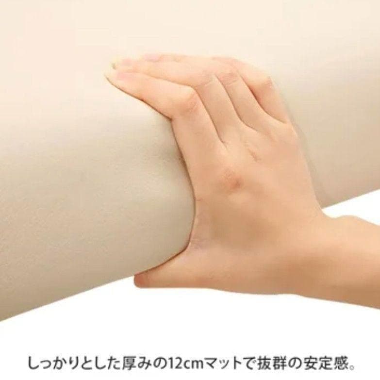 【極美品】マッサージベット 折りたたみベット 低反発 ナチュラル ホワイト 新品