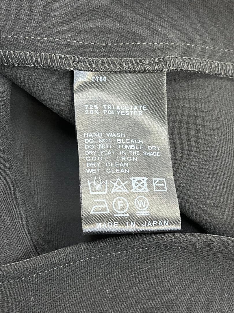 EVERYDAY I LIKE 24SS ジップスリーブ ブラウス ボートネック