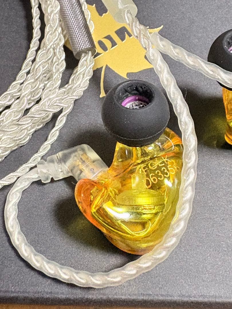 qdc Hybrid Folk-S 有線イヤホン　美品　付属品完品