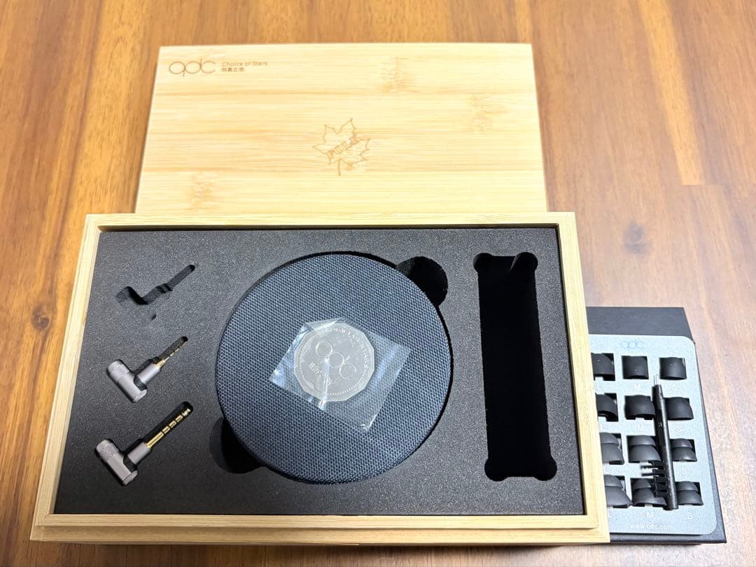 qdc Hybrid Folk-S 有線イヤホン　美品　付属品完品