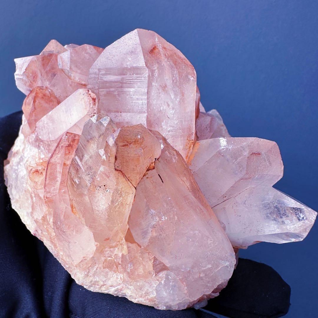 希少❗️超綺麗♡キラキラ☆超強いパワー ピンク ヒマラヤクラスター天然石A1424