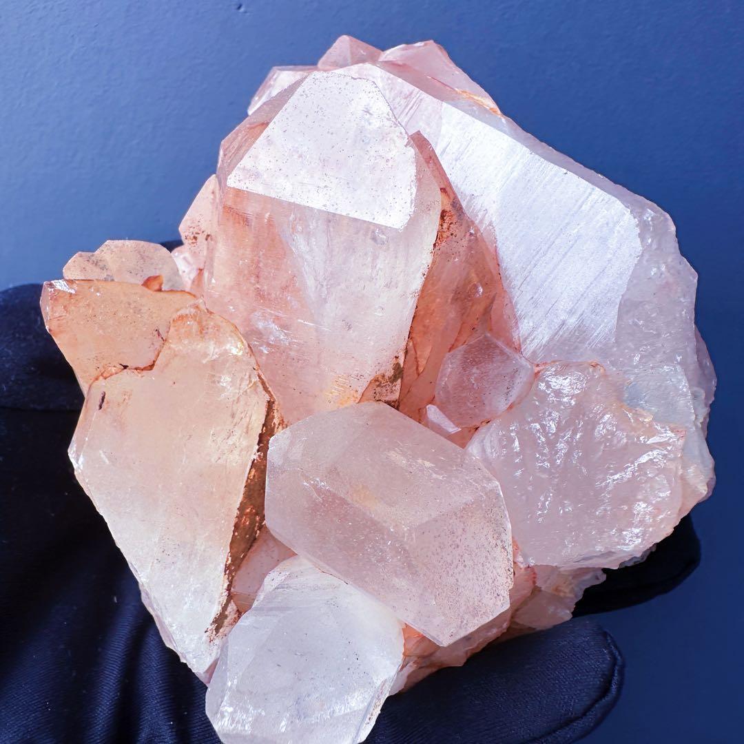 希少❗️超綺麗♡キラキラ☆超強いパワー ピンク ヒマラヤクラスター天然石A1424