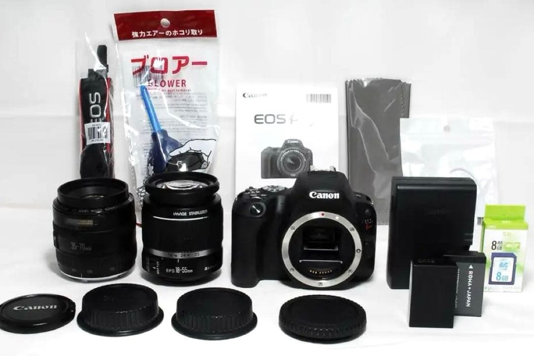 操作簡単⭐︎ Canon Kiss X9 ダブルレンズセット Wi-Fi搭載✨