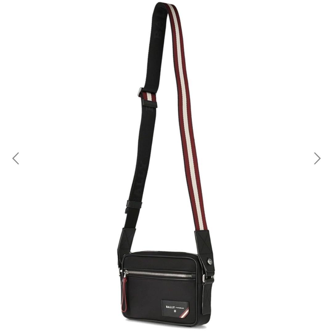 即購入OK! 新作　バリー　BALLY 黒 ナイロン ショルダーバッグ