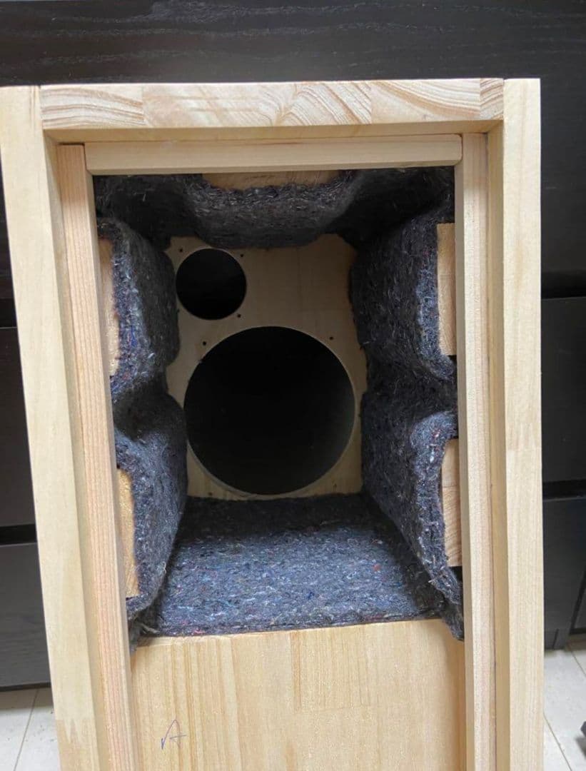 バックロードホーンスピーカー BOSE 15cmウーファ 自作