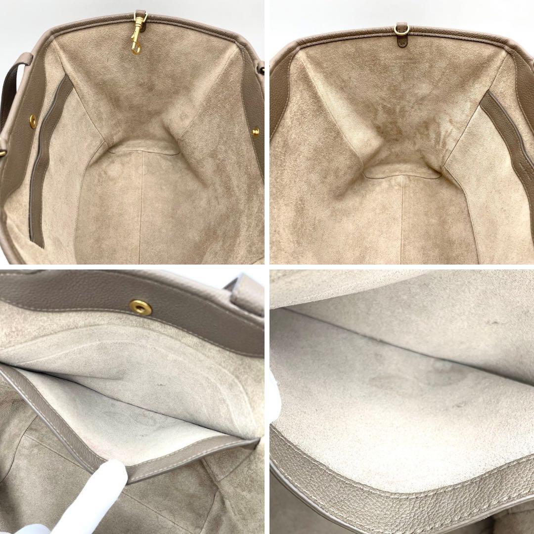 【かよちゃん 様】CELINE スモールフォールドカバ　トープ　グレージュ