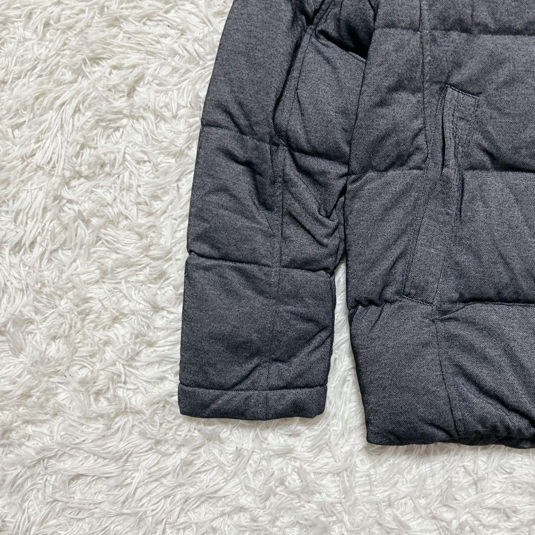 【c6808】FRED PERRY ダウンジャケット グレー