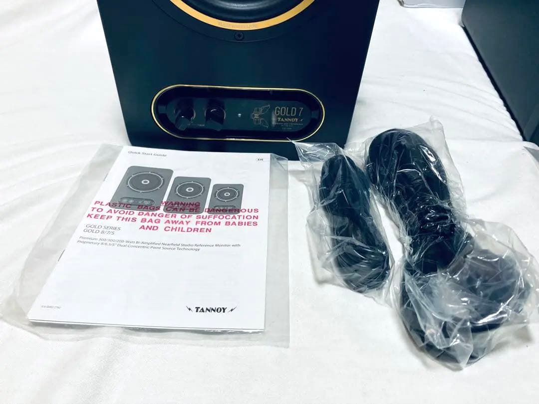 TANNOY GOLD7 ペア モニタースピーカー 動作良好 完備品 美品