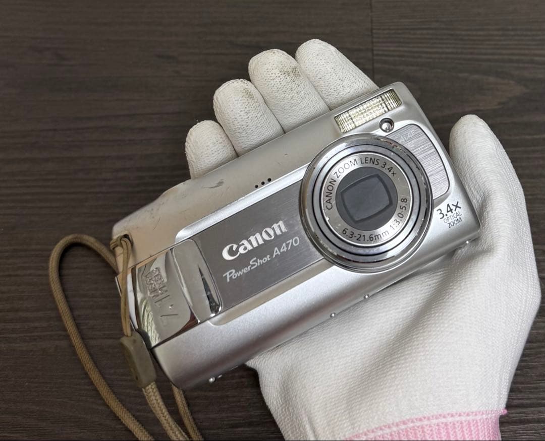 Canon PowerShot A470 シルバージャンク品