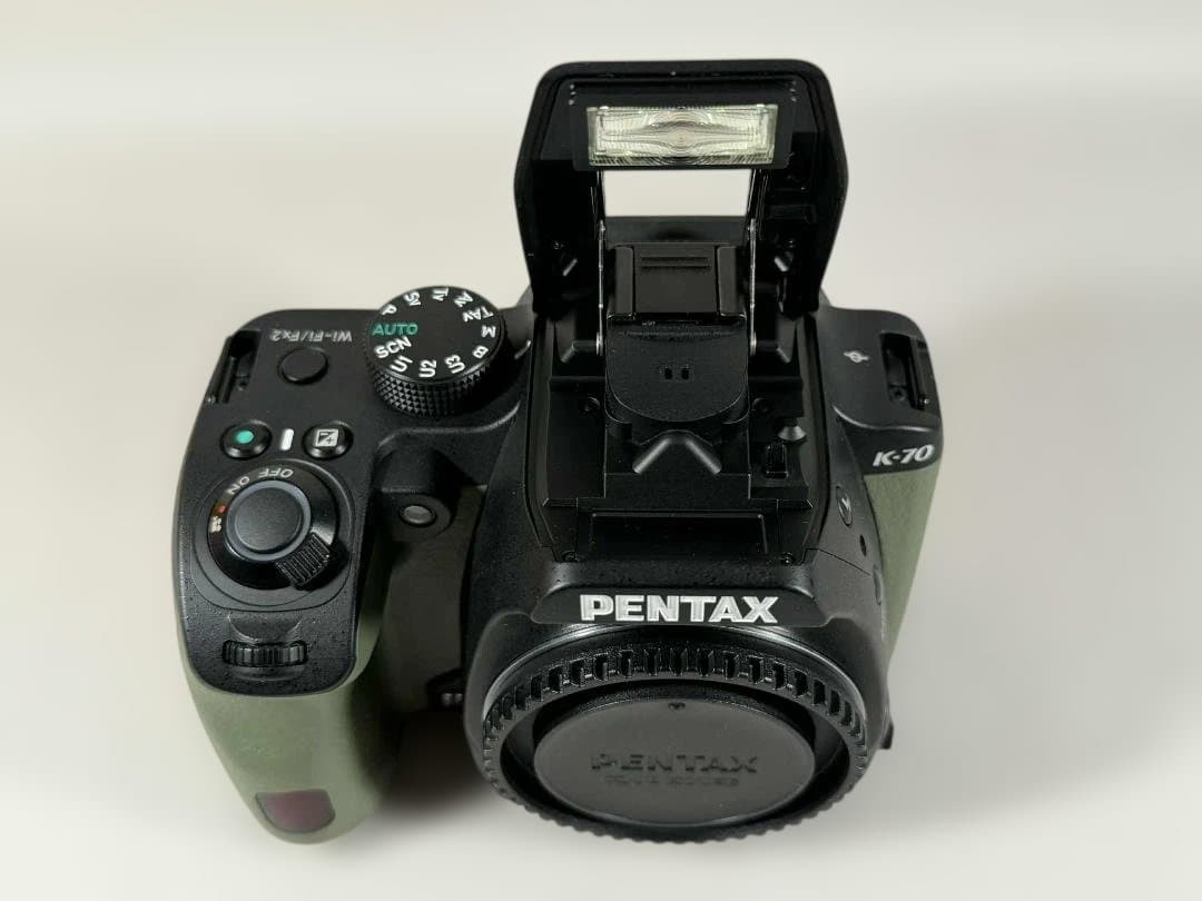 【極美品】PENTAX K-70 アイビー CLUB HOUSEモデル グリーン