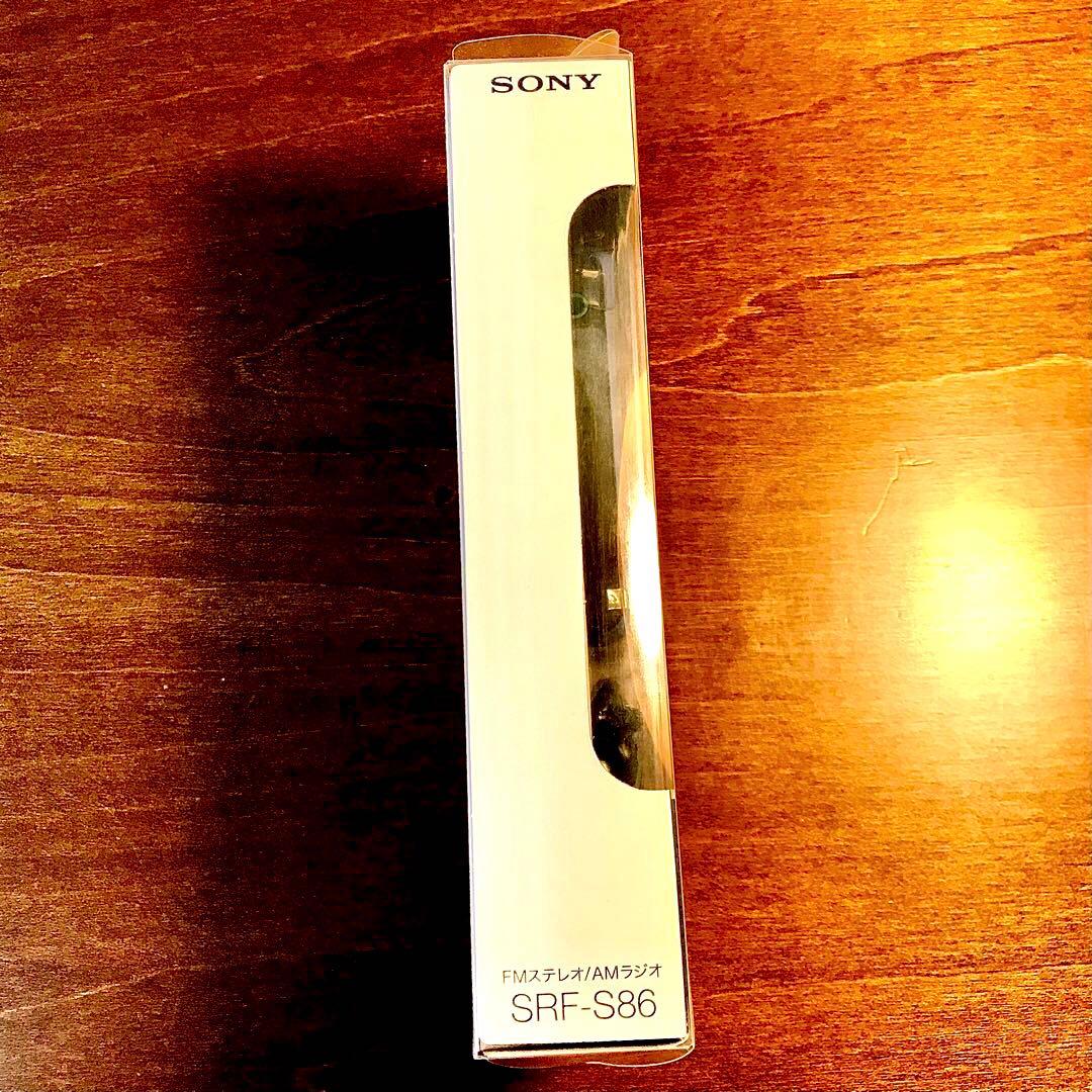 ☆新品未使用品☆素晴らしいSONY小型ライターサイズラジオ☆SRF-S86