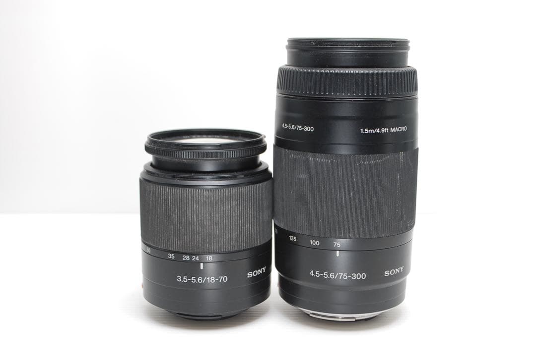 ❤️手ぶれ補正付き❤️SONY α200 ダブルレンズセット 初心者おすすめ美品