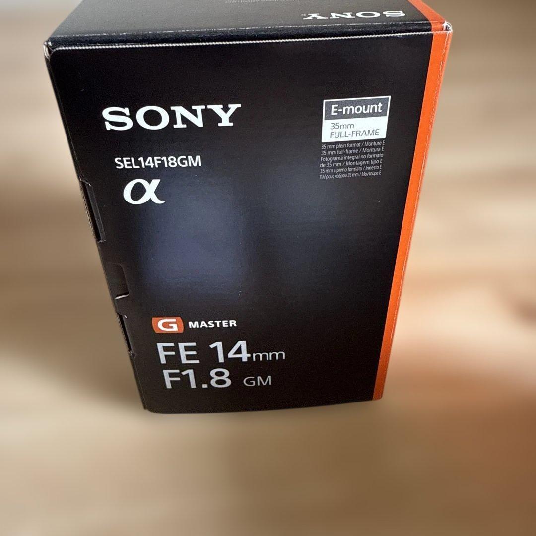 【未使用品】Sony 14mm F1.8 GM 超広角 SEL14F18GM