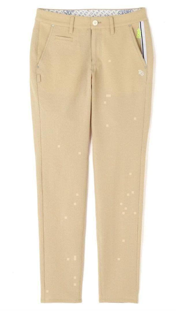 パーリーゲイツ ポリエステルサッカーストレッチパンツ サイズ0 新品