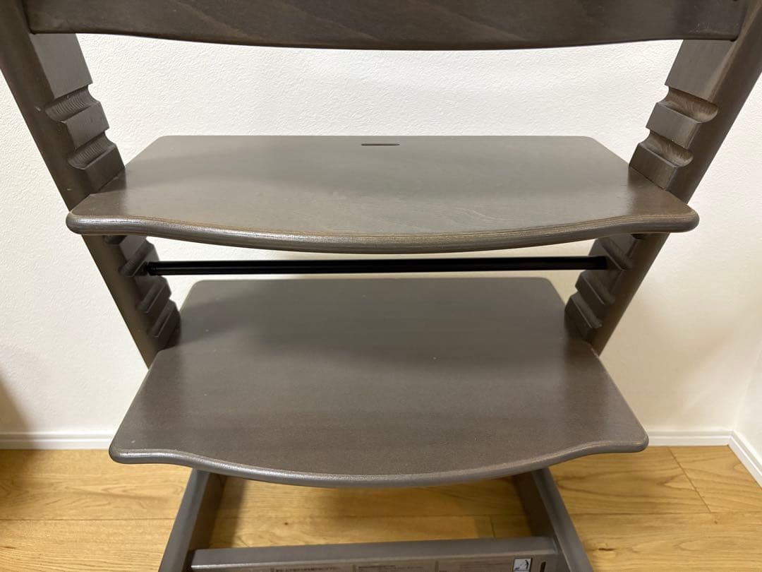 【ぜぶら】ストッケ　トリップトラップ　ヘイジーグレー