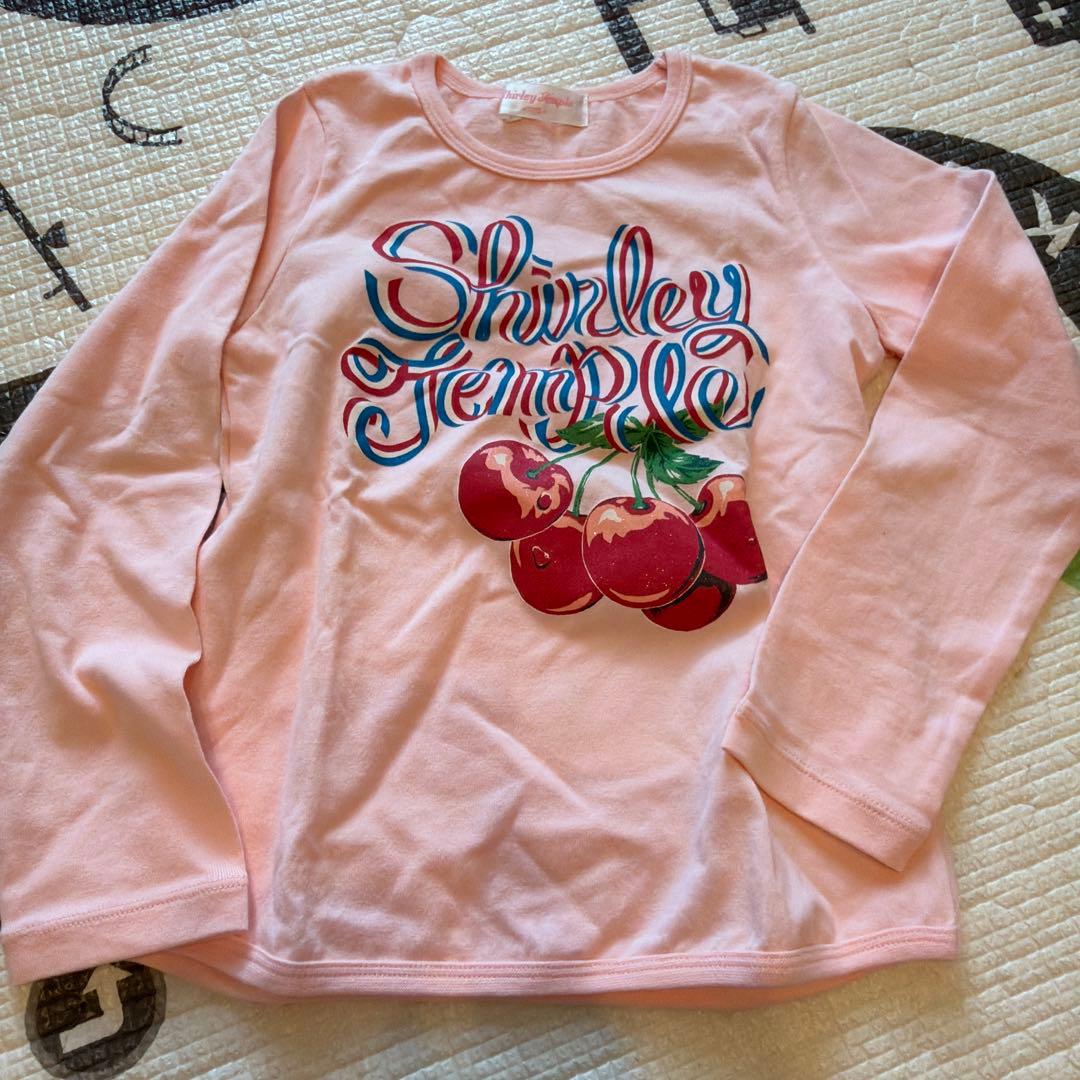 シャーリーテンプル　まとめ売り　ロンT いちご　リボン