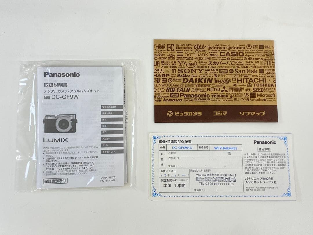 Panasonic パナソニック LUMIX DC-GF9W デジタルカメラ