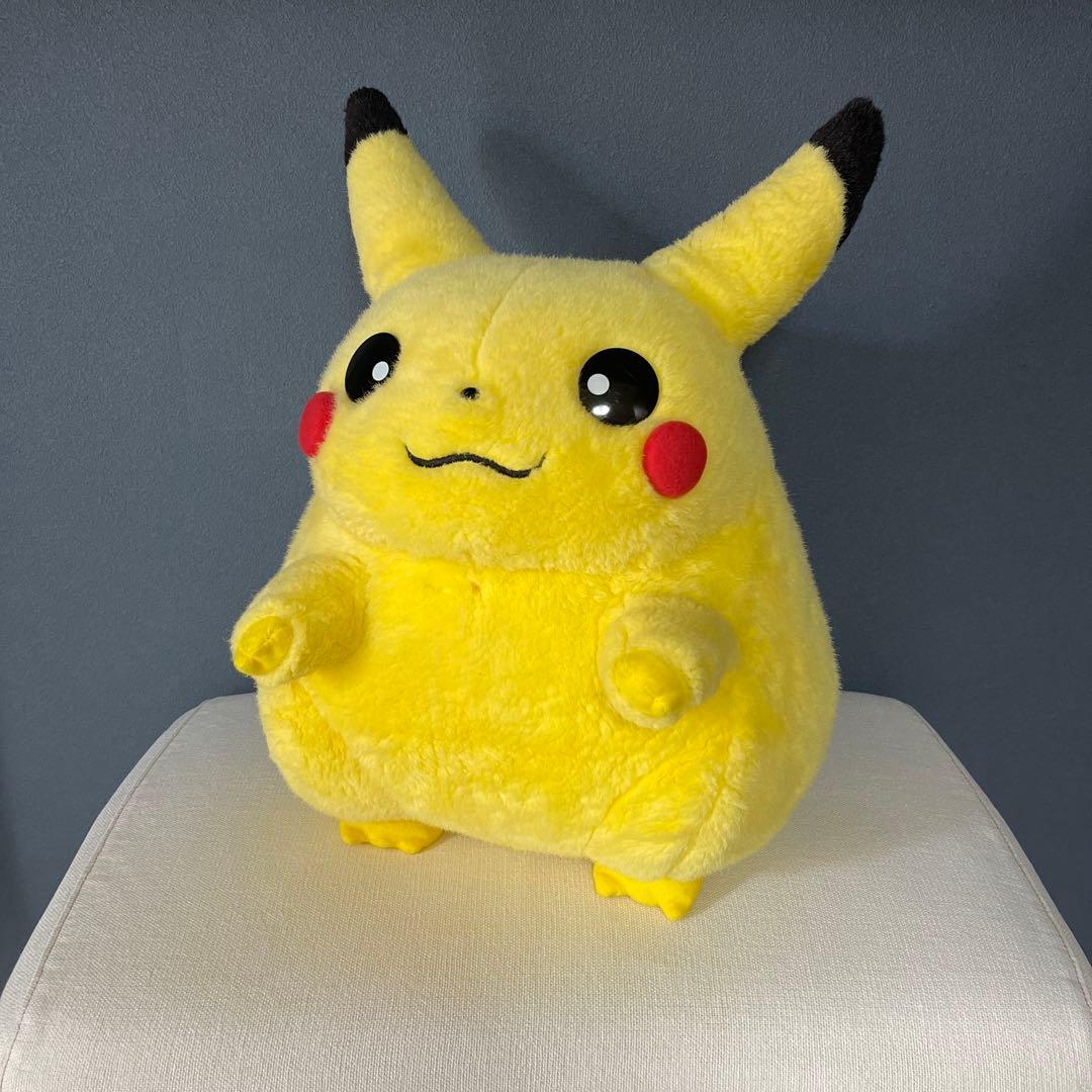 【美品】初期　ピカチュウ　ポケットモンスター TOMY 等身大　ぬいぐるみ