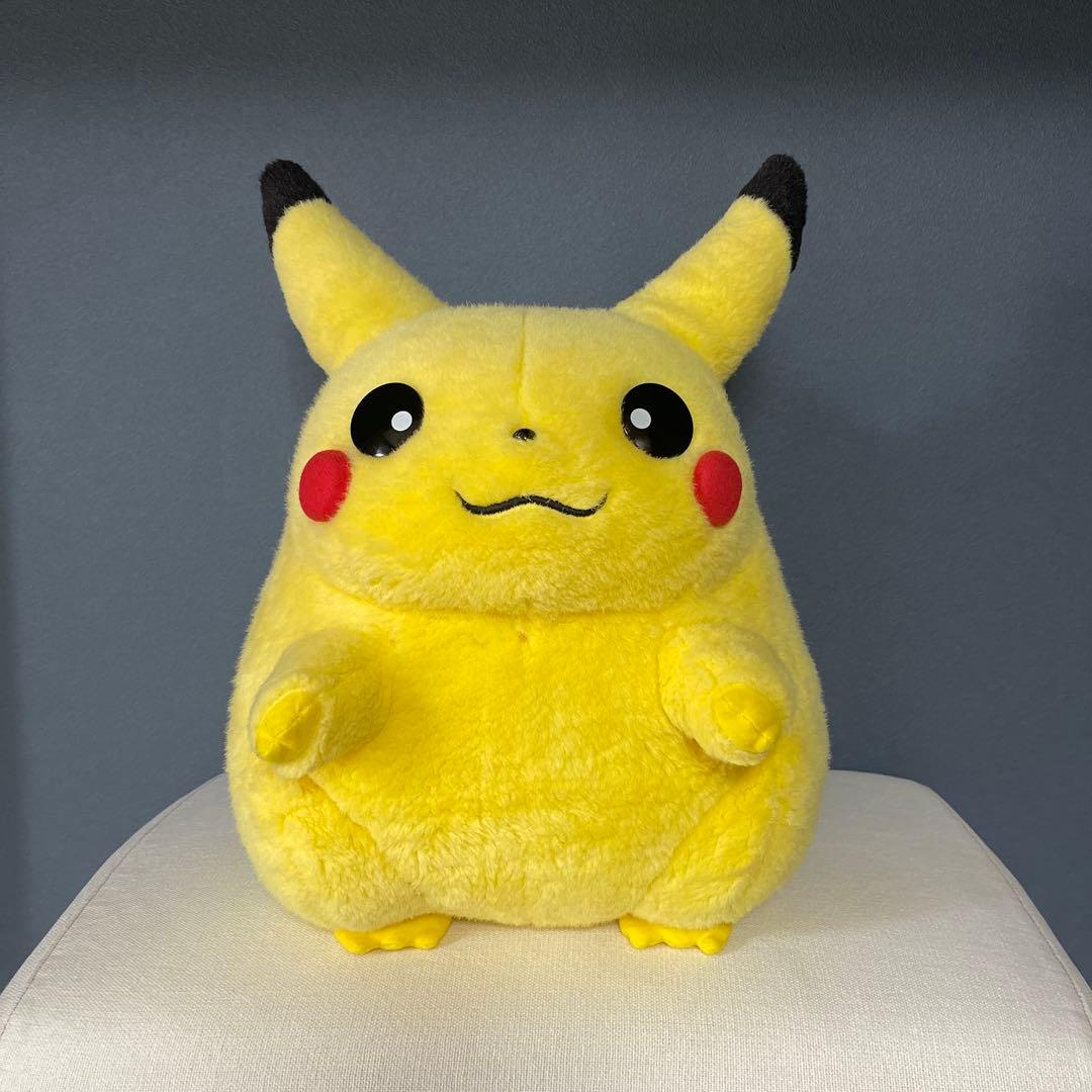 【美品】初期　ピカチュウ　ポケットモンスター TOMY 等身大　ぬいぐるみ